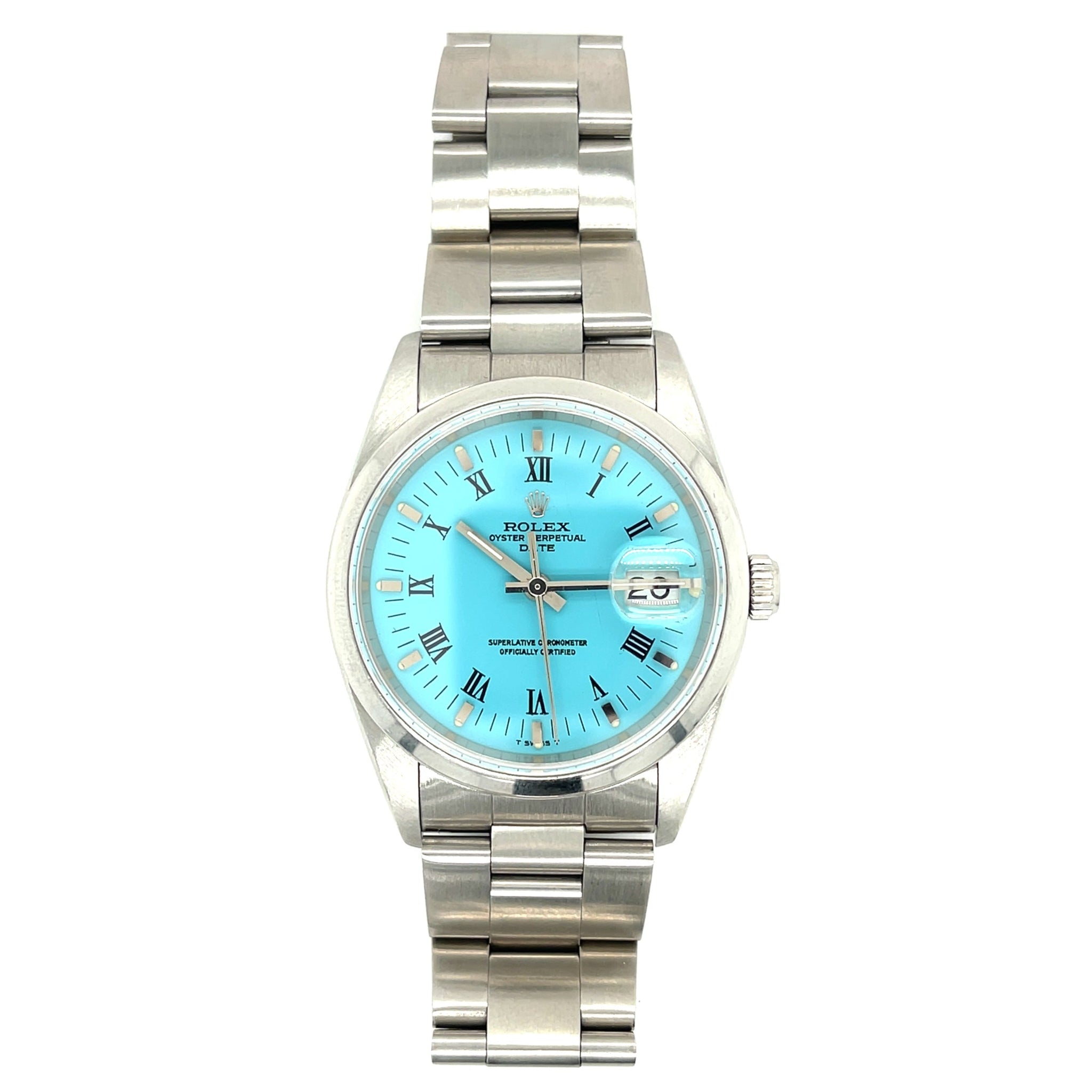 Stainless Steel Rolex Date 34mm